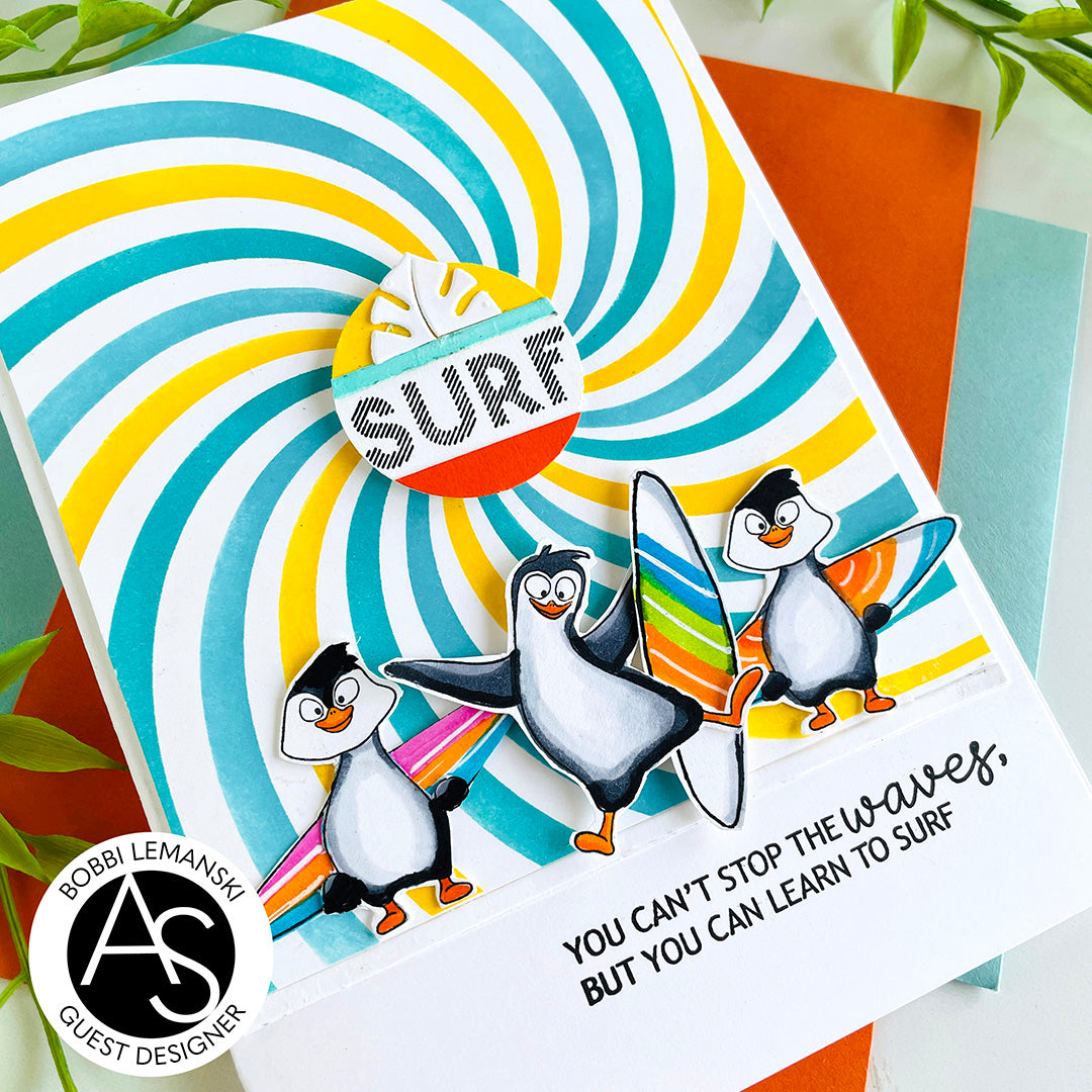 Alex Syberia Designs Pengu-tastic Holiday Stamp Set