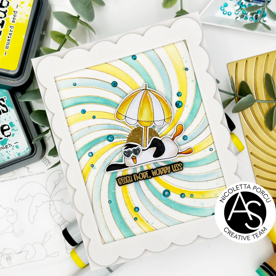 Alex Syberia Designs Pengu-tastic Holiday Stamp Set