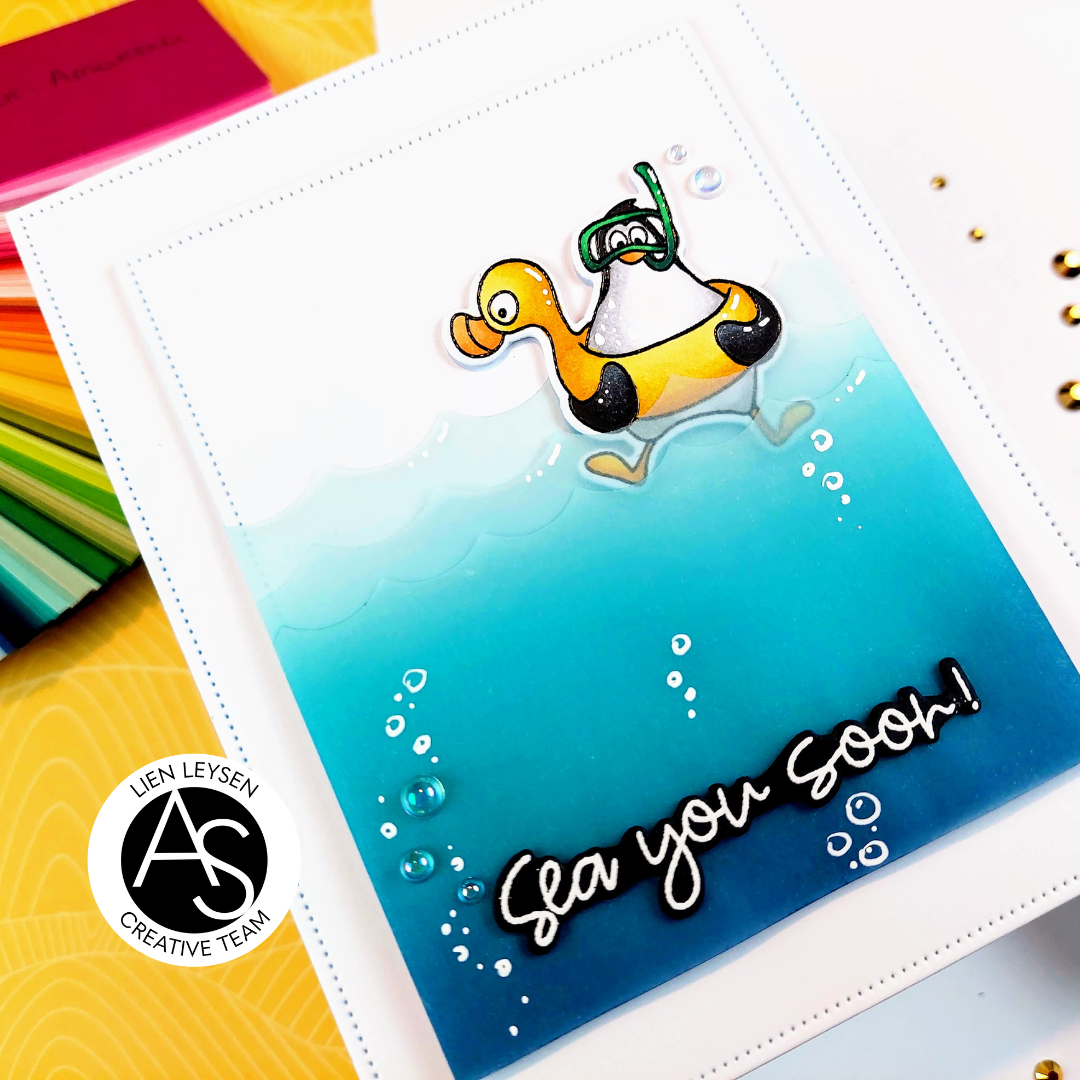 Alex Syberia Designs Pengu-tastic Holiday Stamp Set
