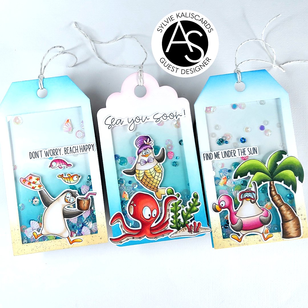 Alex Syberia Designs Pengu-tastic Holiday Stamp Set