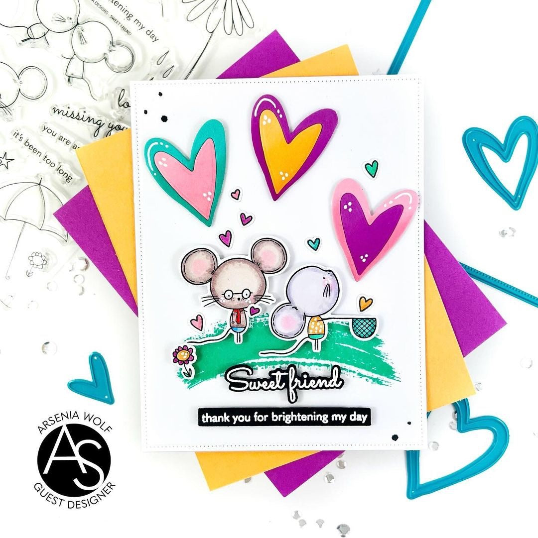 Alex Syberia Designs Quirky Hearts Die Set