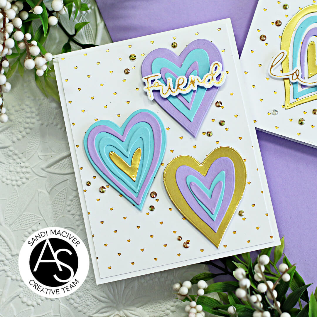 Alex Syberia Designs Quirky Hearts Die Set