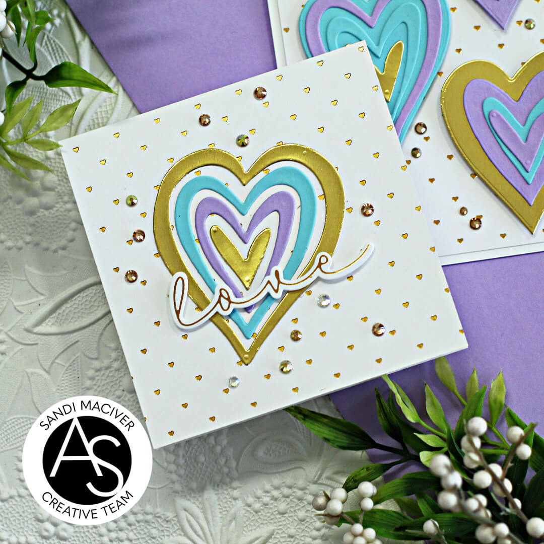 Alex Syberia Designs Quirky Hearts Die Set