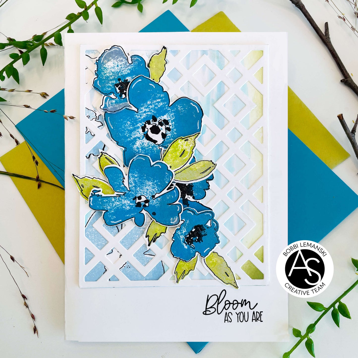 Alex Syberia Designs Self-Care Sentiments Stamp Set