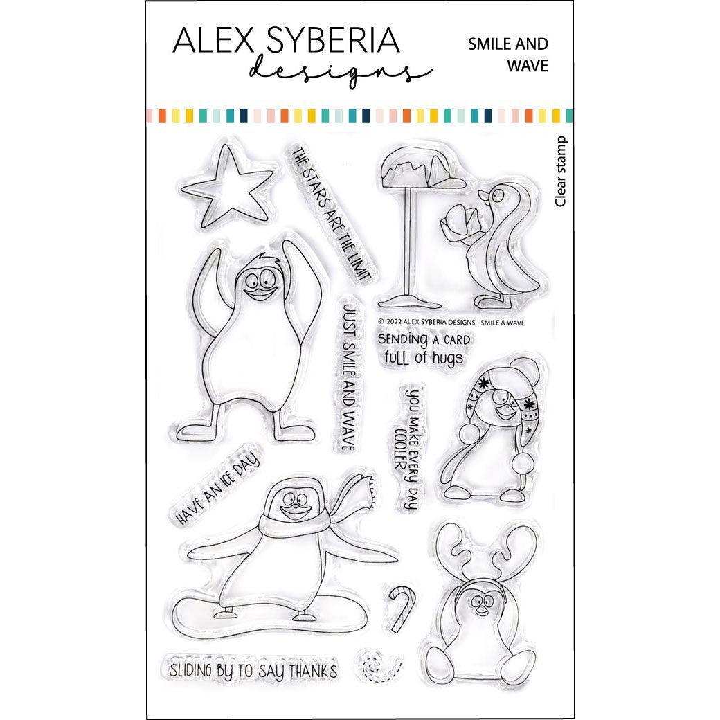 Alex Syberia Designs Smile and Wave Stamp Set