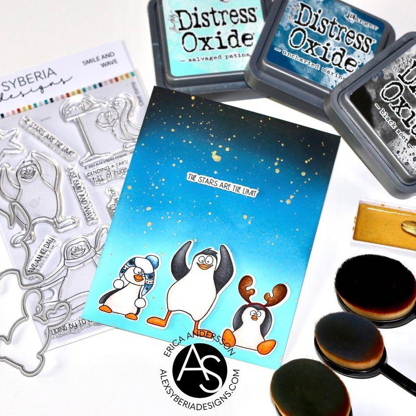 Alex Syberia Designs Smile and Wave Stamp Set