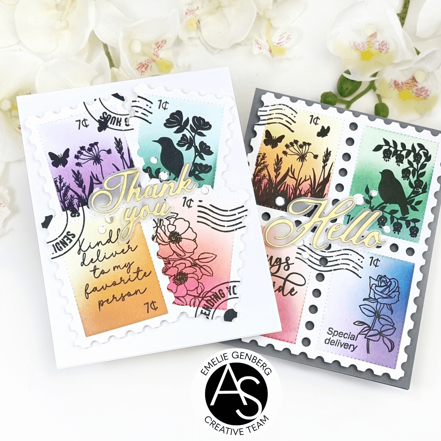 Alex Syberia Designs Special Delivery Stamp Set