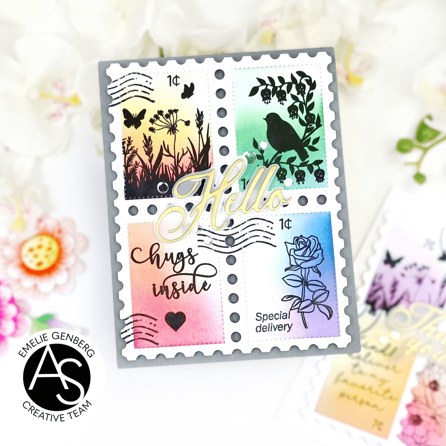 Alex Syberia Designs Special Delivery Stamp Set