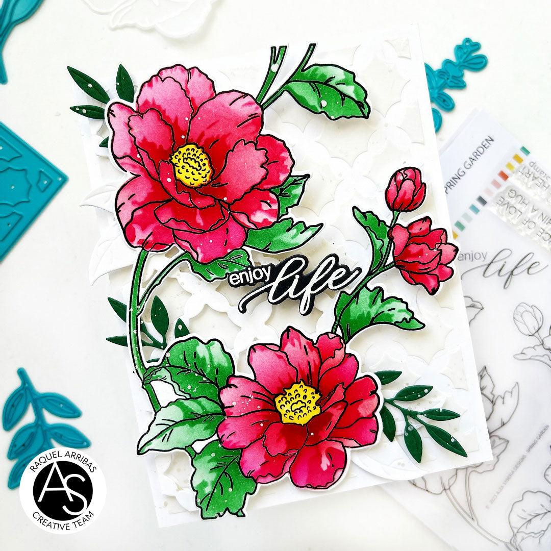 Alex Syberia Designs Spring Garden Stamp Set