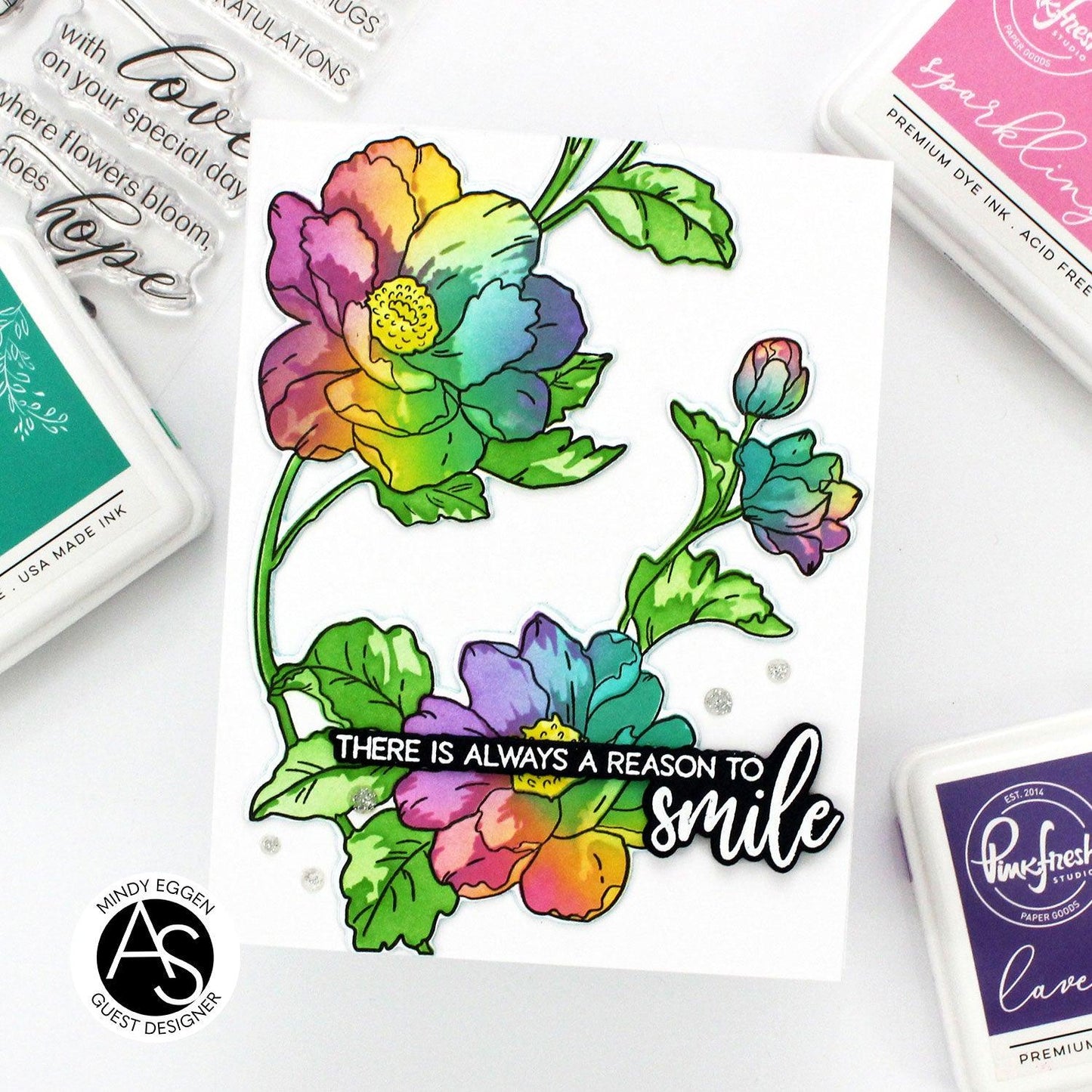 Alex Syberia Designs Spring Garden Stamp Set