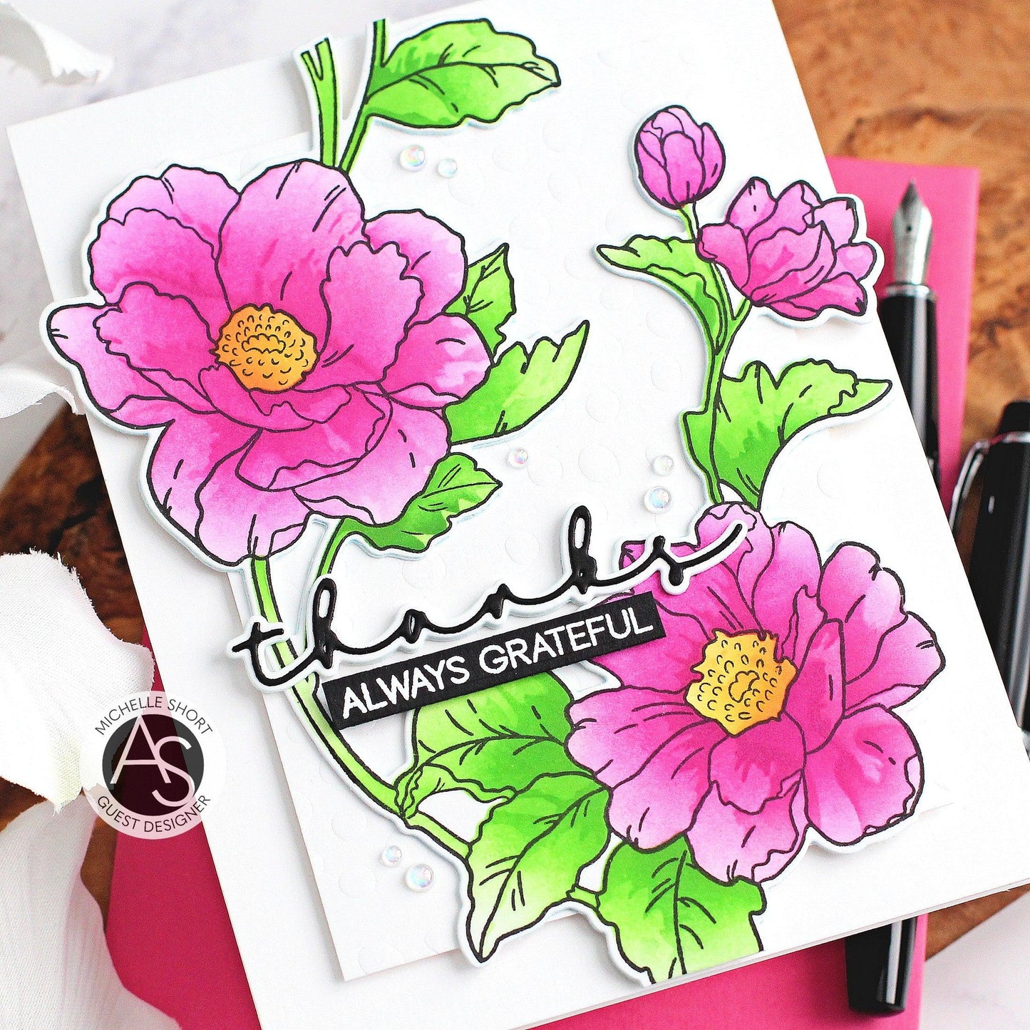 Alex Syberia Designs Spring Garden Stamp Set