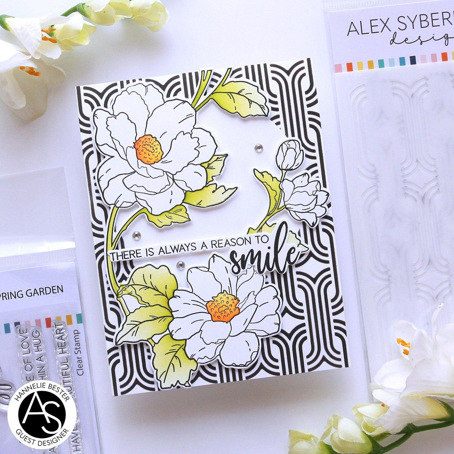 Alex Syberia Designs Spring Garden Stamp Set