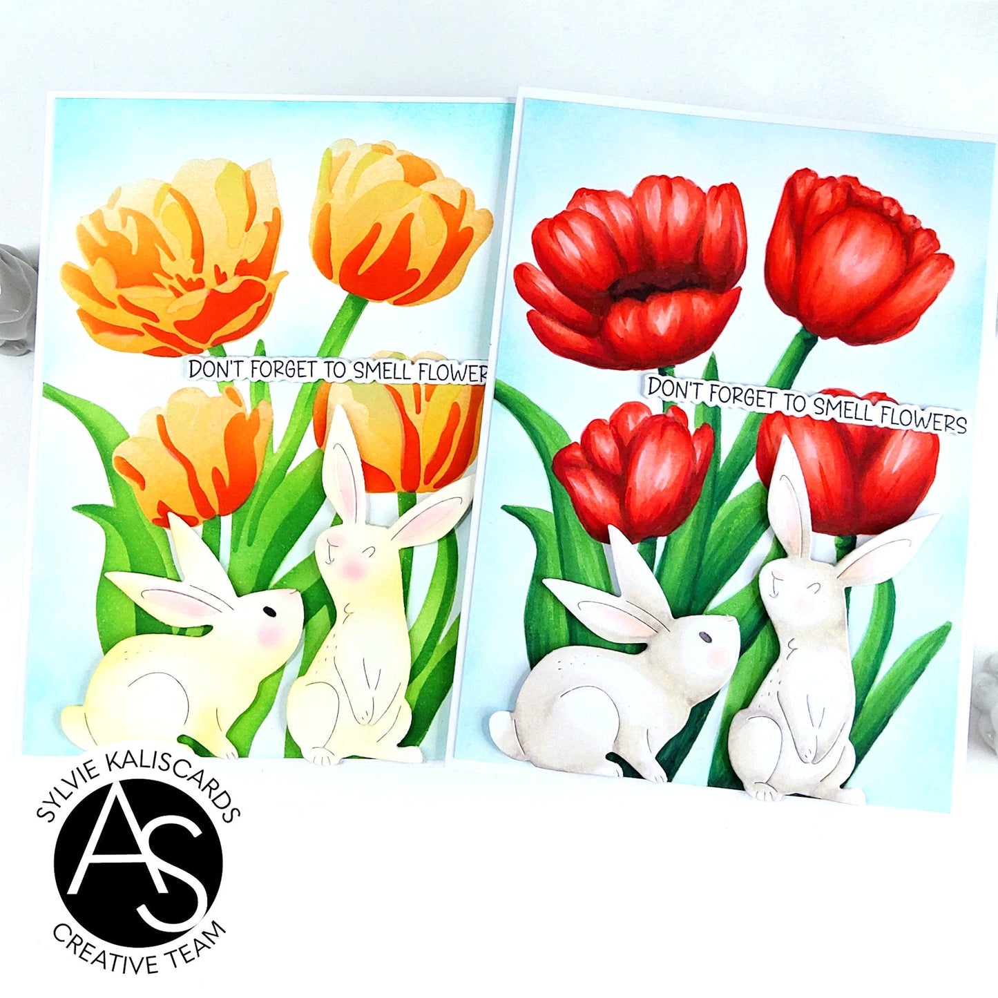 Alex Syberia Designs Spring Tulips Stencil Set