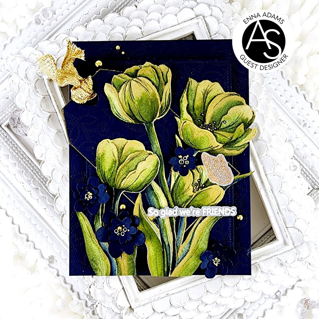 Alex Syberia Designs Spring Tulips Stencil Set