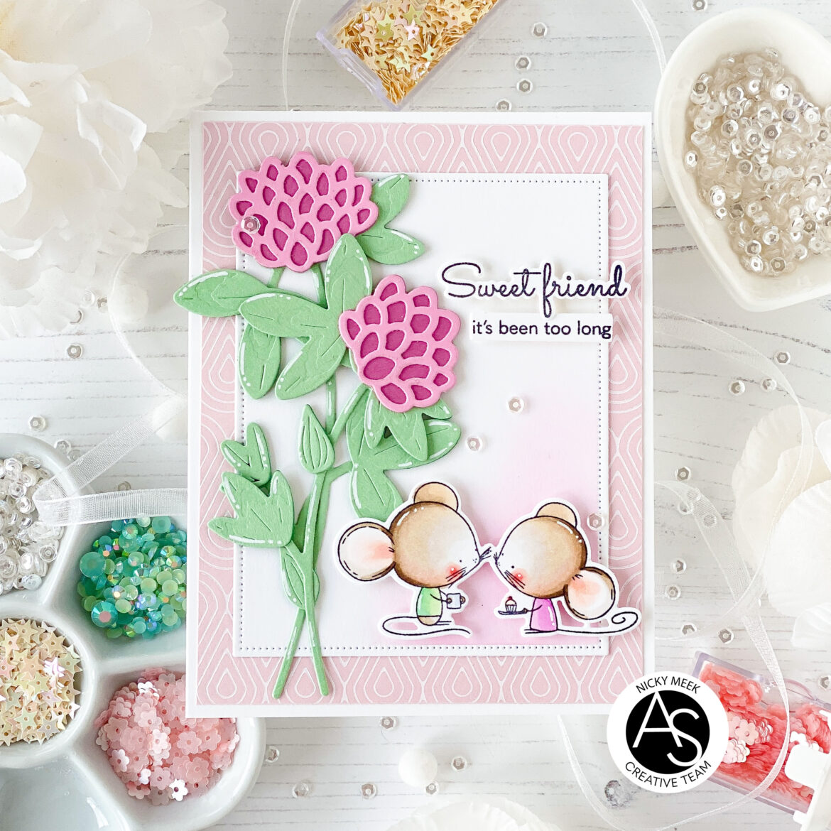 Alex Syberia Designs Sweet Friend Stamp Set