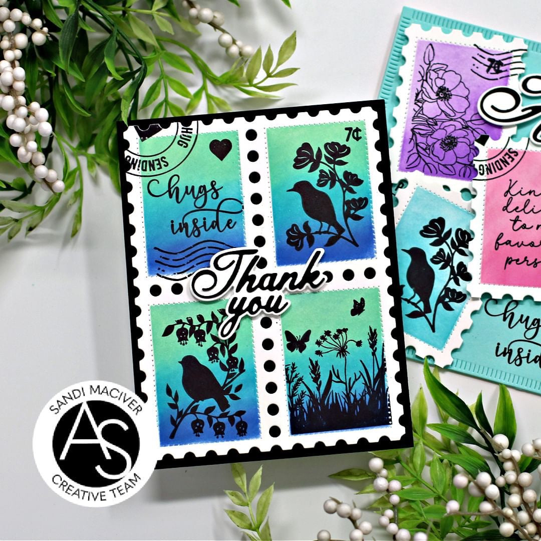Alex Syberia Designs Thank You & Hello Die Set