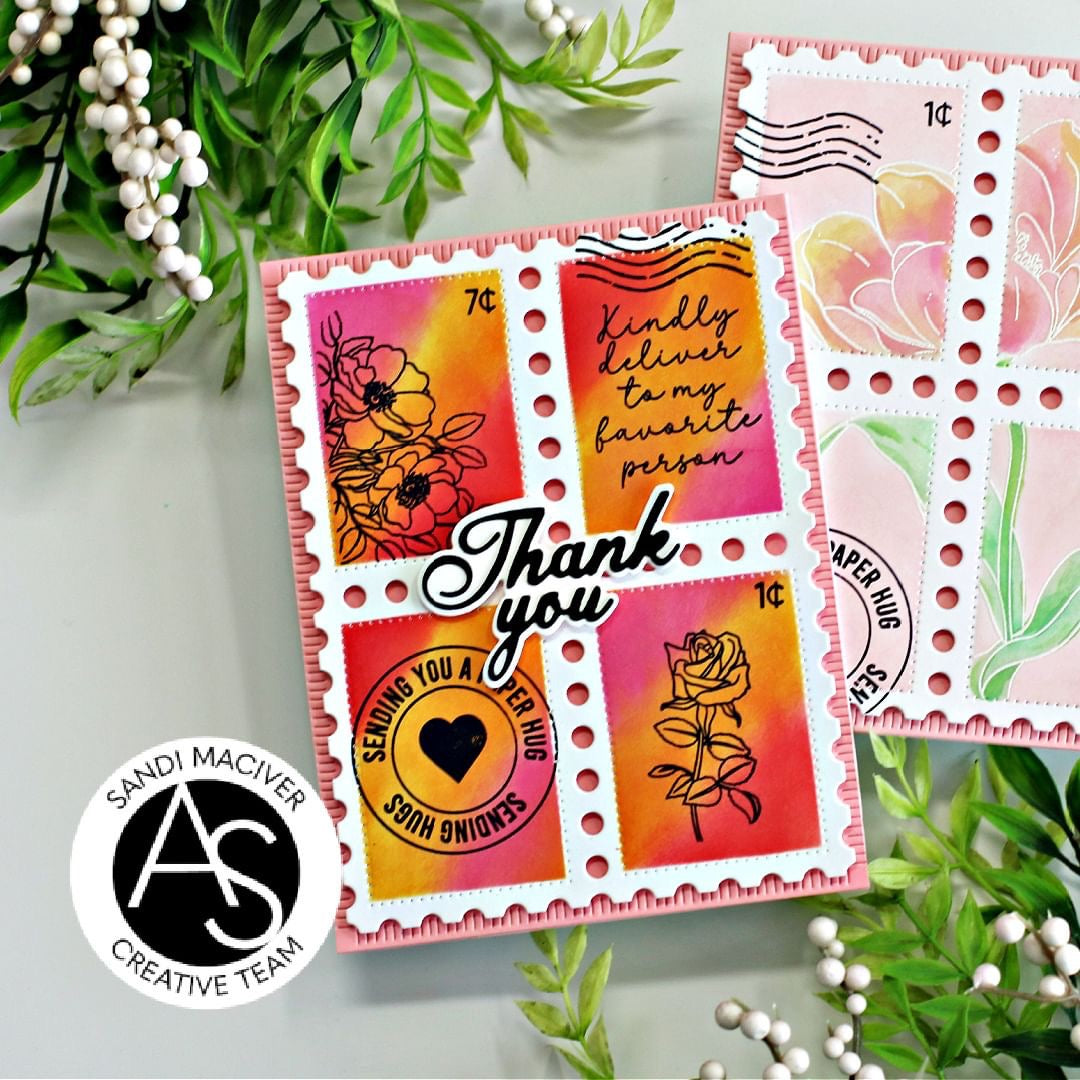 Alex Syberia Designs Thank You & Hello Die Set