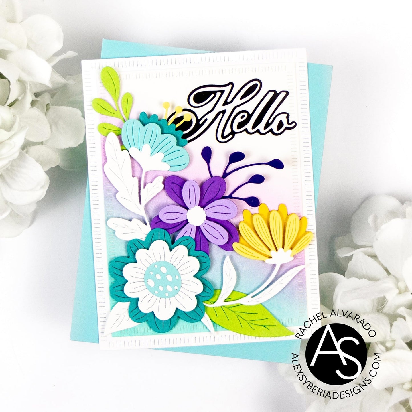 Alex Syberia Designs Thank You & Hello Die Set