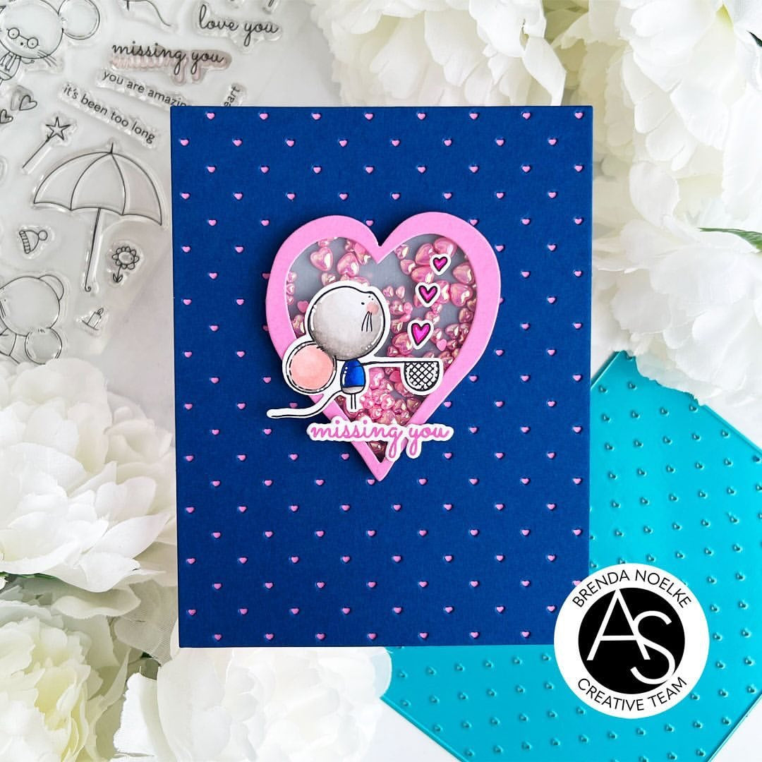 Alex Syberia Designs Tiny Hearts Cover Die