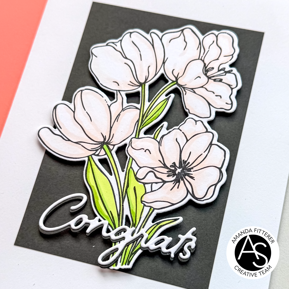 Alex Syberia Designs Tulips in Bloom Die Set