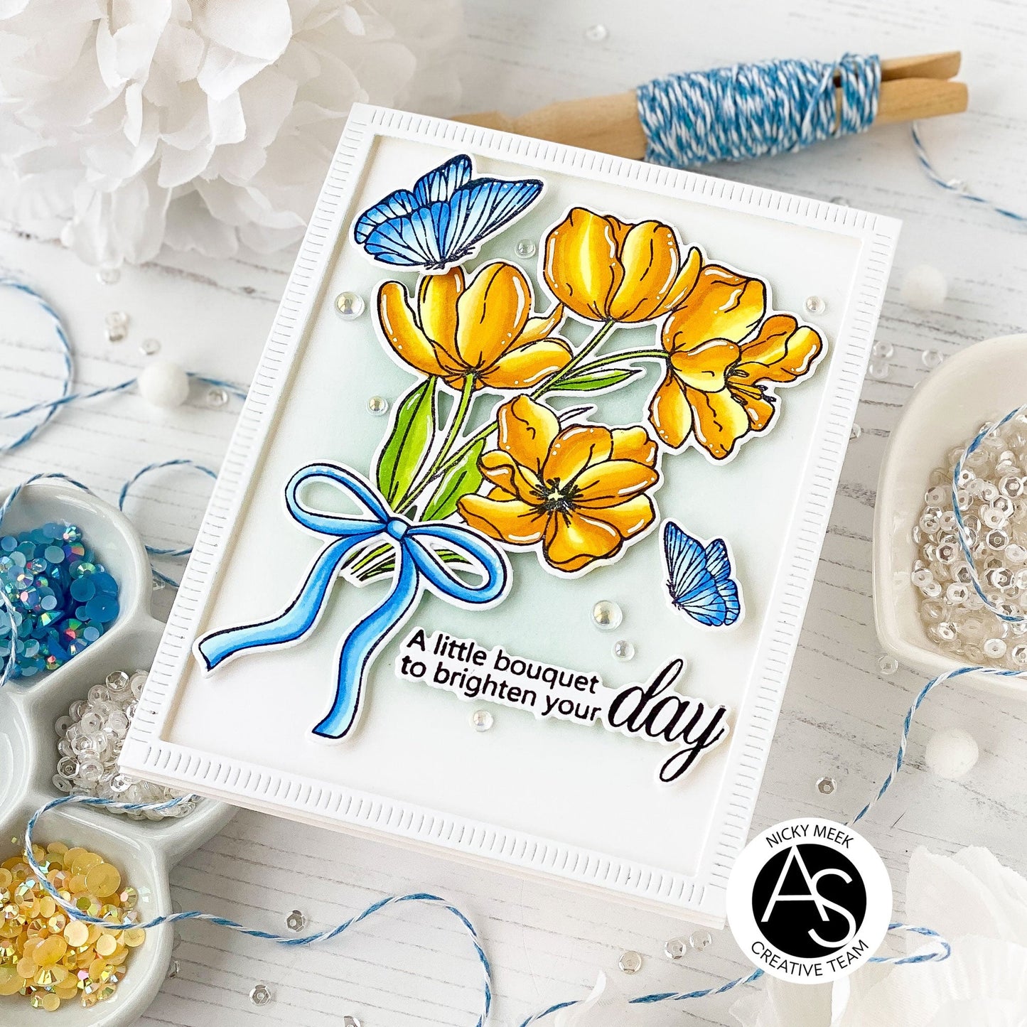 Alex Syberia Designs Tulips in Bloom Die Set