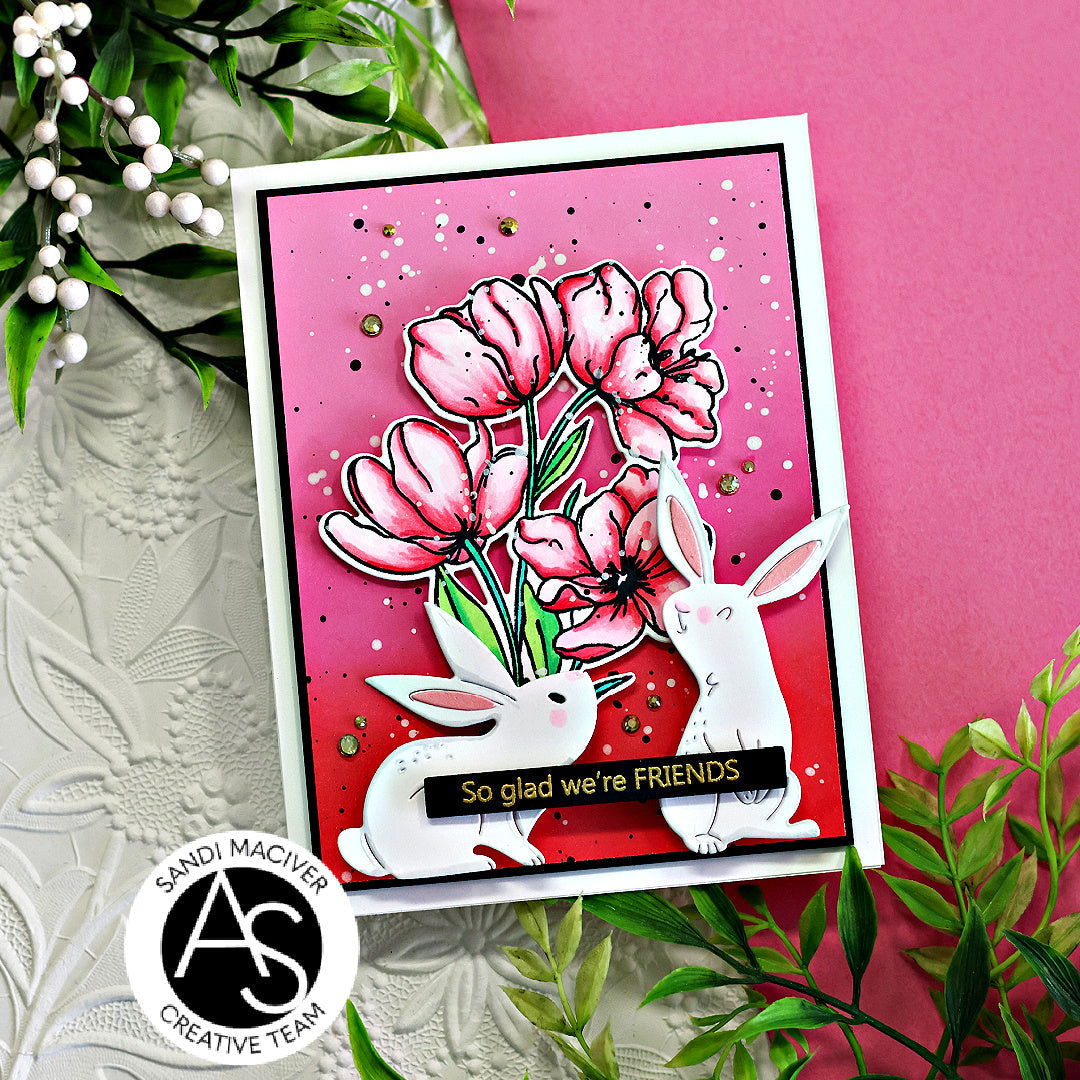 Alex Syberia Designs Tulips in Bloom Die Set
