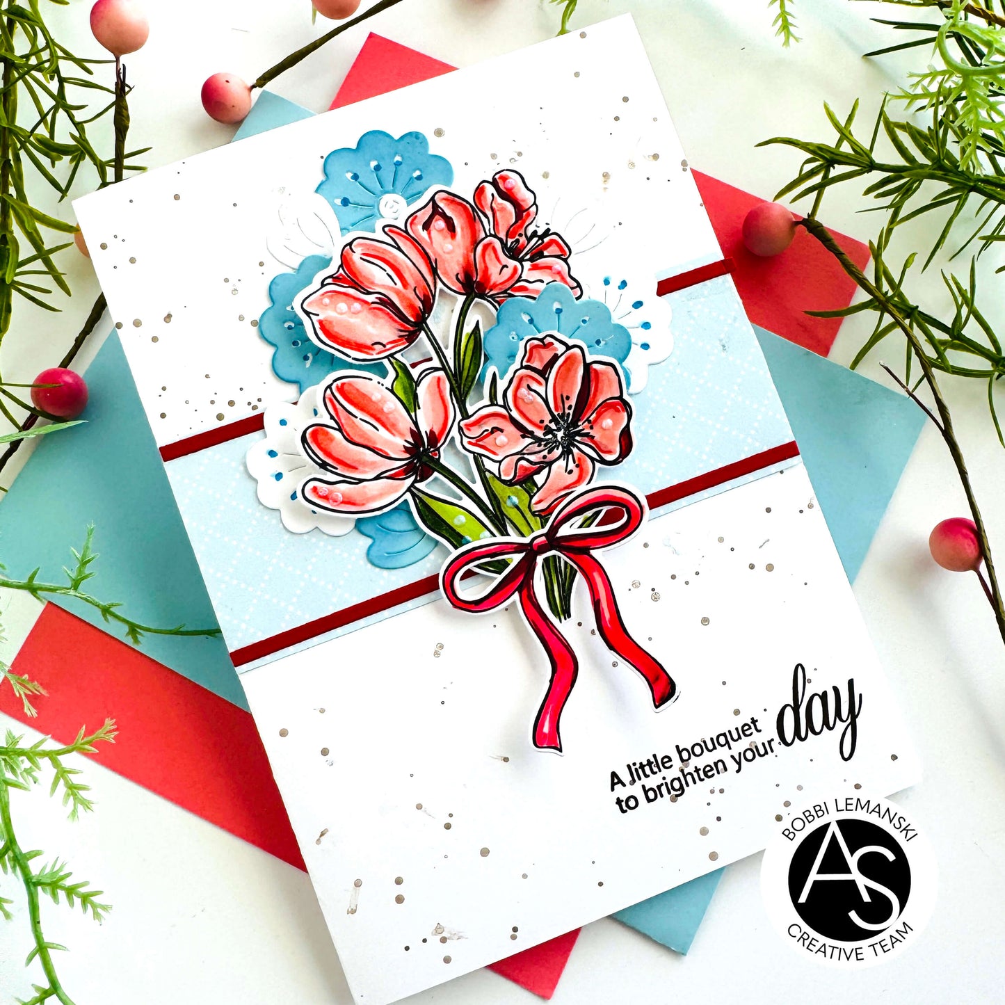 Alex Syberia Designs Tulips in Bloom Die Set