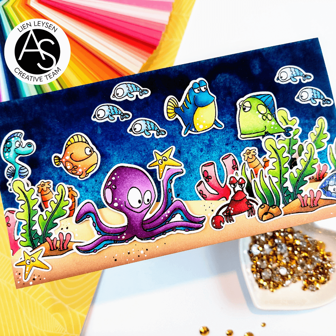 Alex Syberia Designs Underwater Wonders Stamp Set