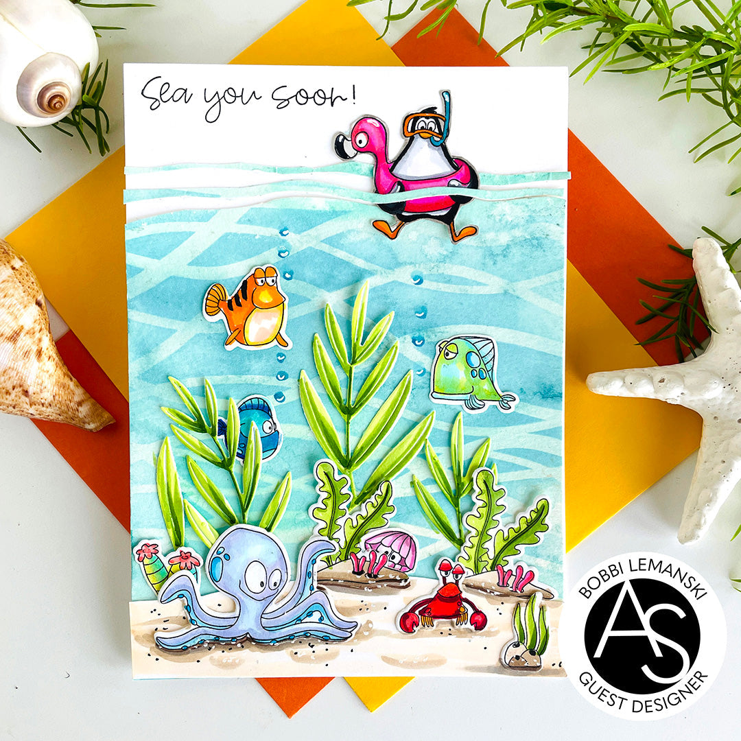 Alex Syberia Designs Underwater Wonders Stamp Set