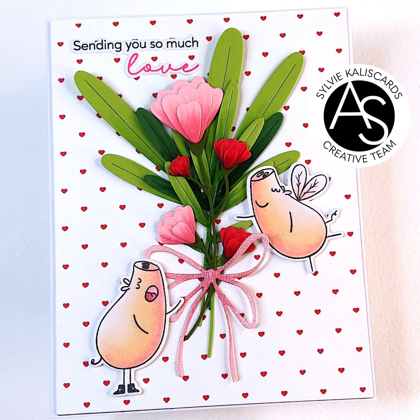 Alex Syberia Designs Whimsy Blooms Bouquet Die Set