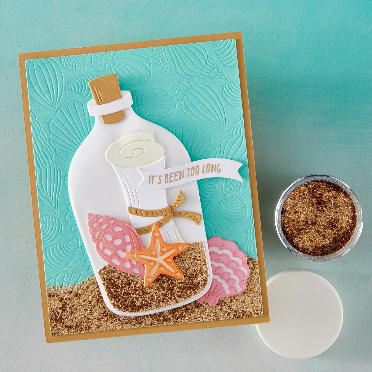 Hero Arts Message in a Bottle Etched Dies from the Summer by The Shore Collection - Hero Arts - 9