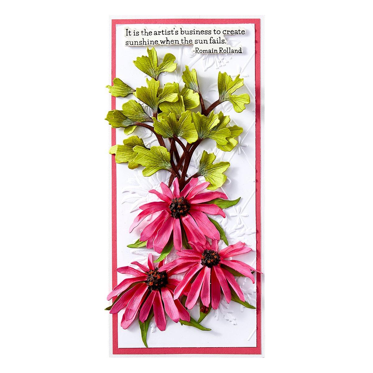 Spellbinders Echinacea (Coneflower) Etched Dies from the Summer Solstice Garden Collection by Susan Tierney-Cockburn - Spellbinders - 4