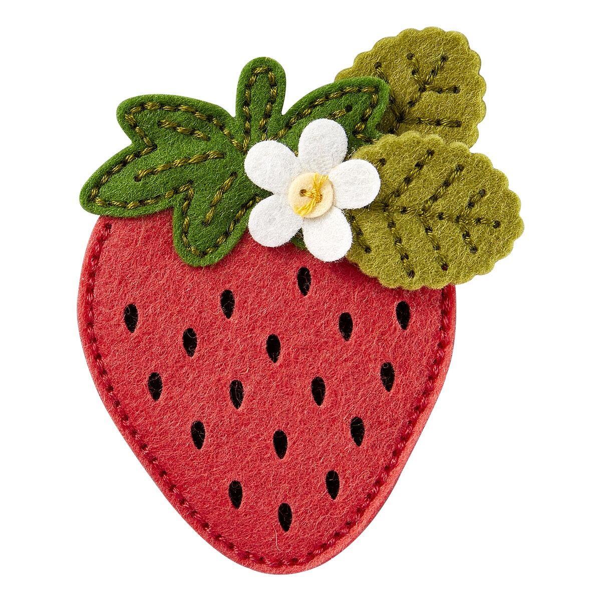 Spellbinders Felt Berry Blossom Etched Dies from the Summer Felt Stitch & Create Collection by Nichol Spohr - Spellbinders - 4