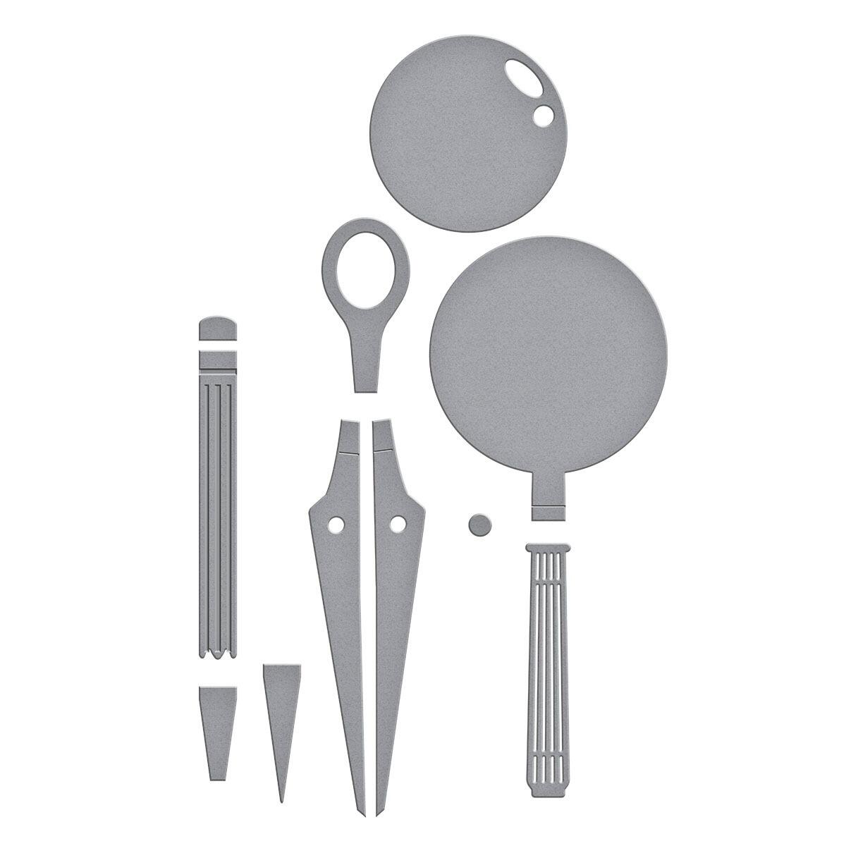 Spellbinders Field Notes Tools Etched Dies from the Field Notes Collection
