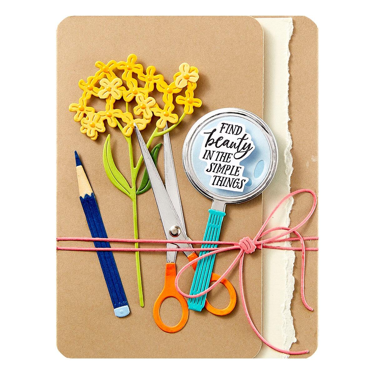 Spellbinders Field Notes Tools Etched Dies from the Field Notes Collection