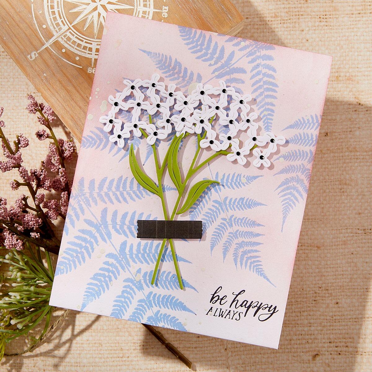 Spellbinders Field Notes Wildflowers Etched Dies from the Field Notes Collection