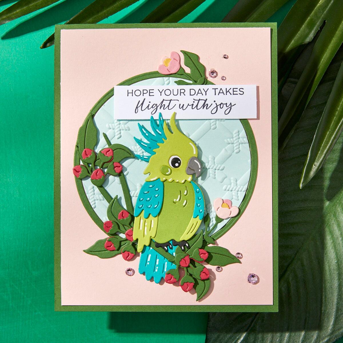 Spellbinders Flying High Etched Dies from the Cheerful Chirps Collection - Spellbinders - 5