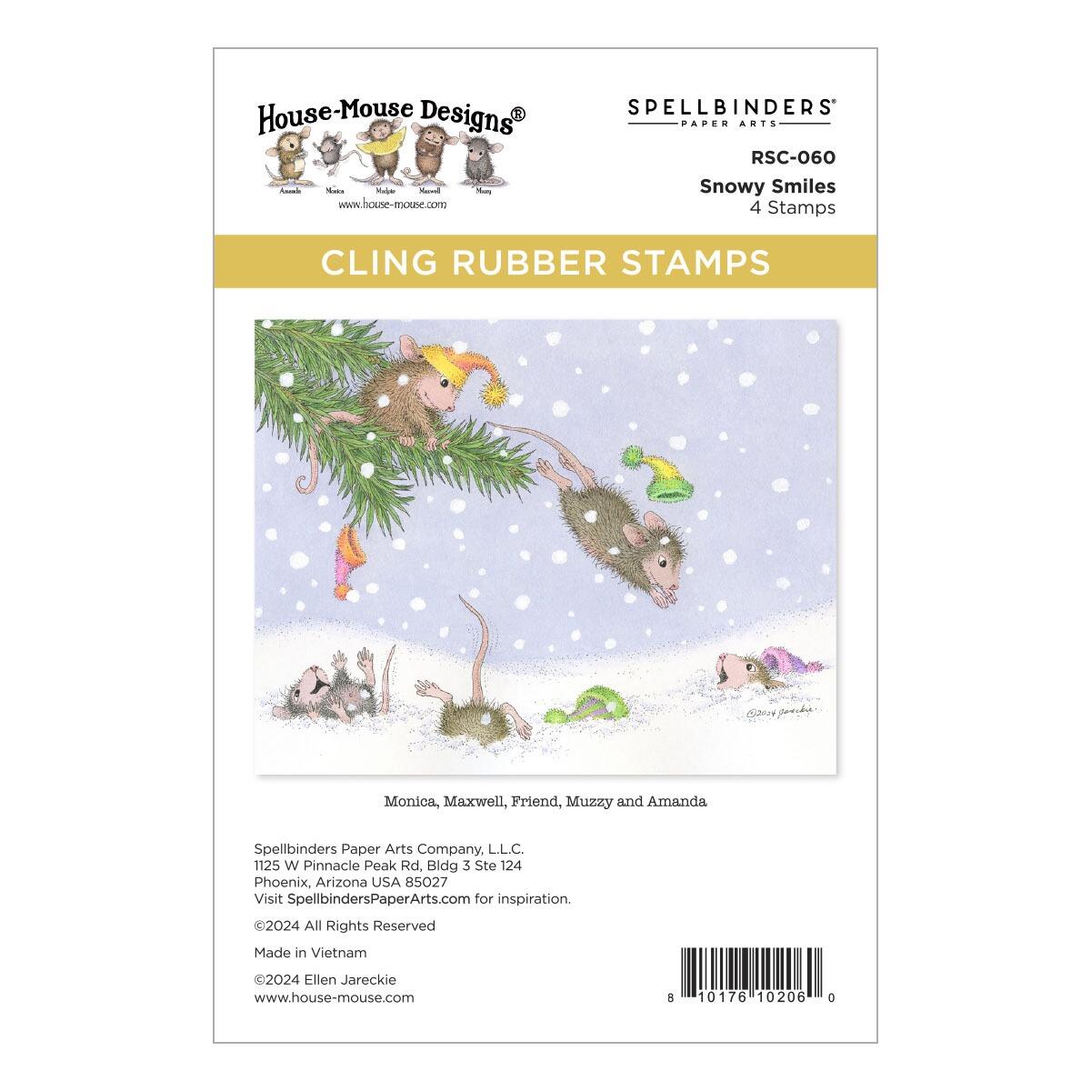 Spellbinders House-Mouse Tree-mendous Christmas Collector Bundle