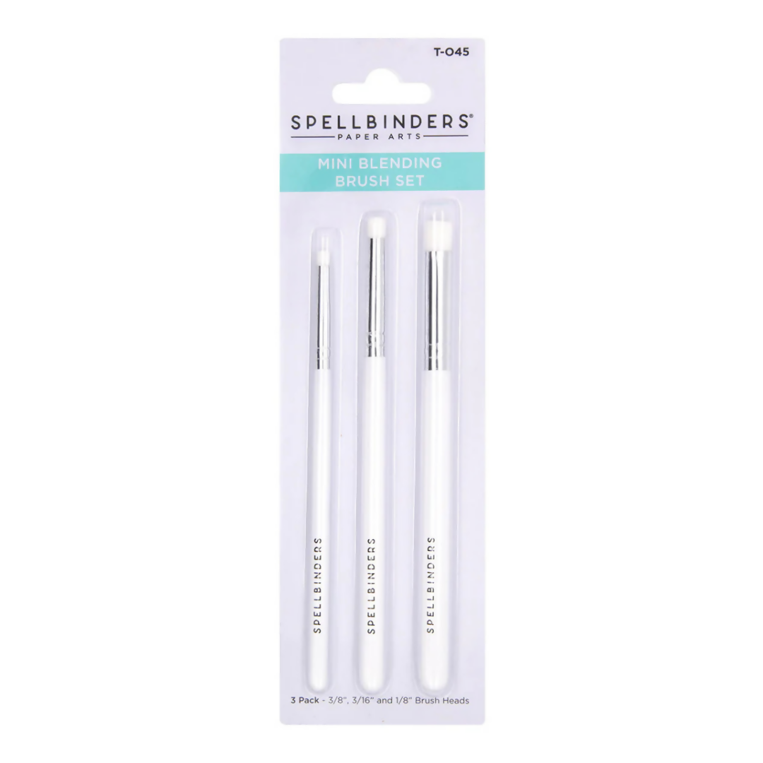 Spellbinders mini brush set - 4 pack
