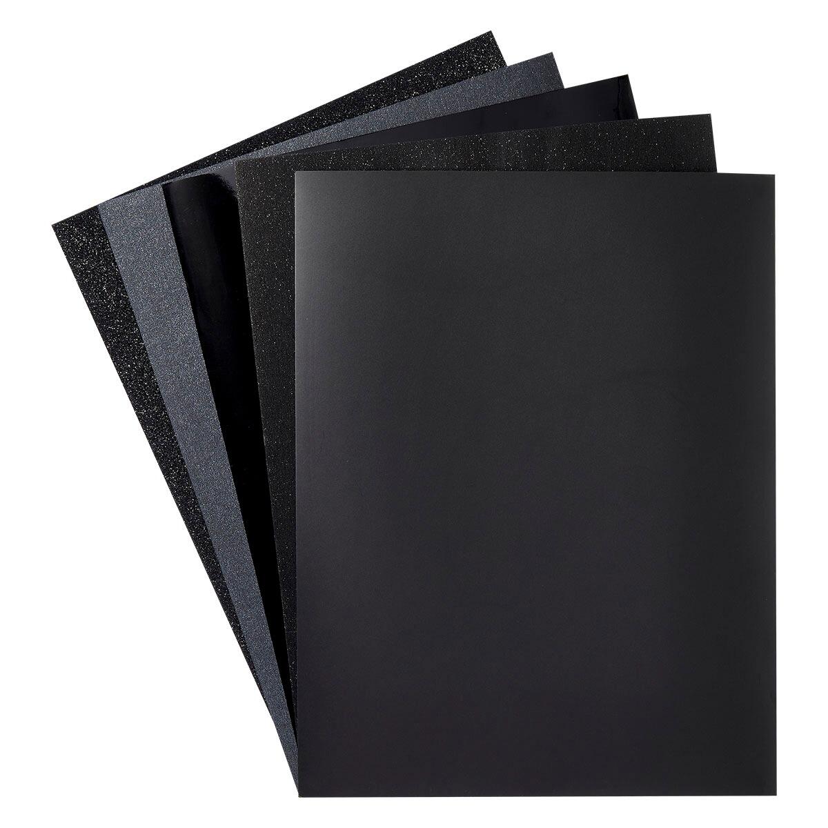 Spellbinders Onyx Assorted Treasured Cardstock 8 1/2" x 11" - 15 Sheets - Spellbinders - 1