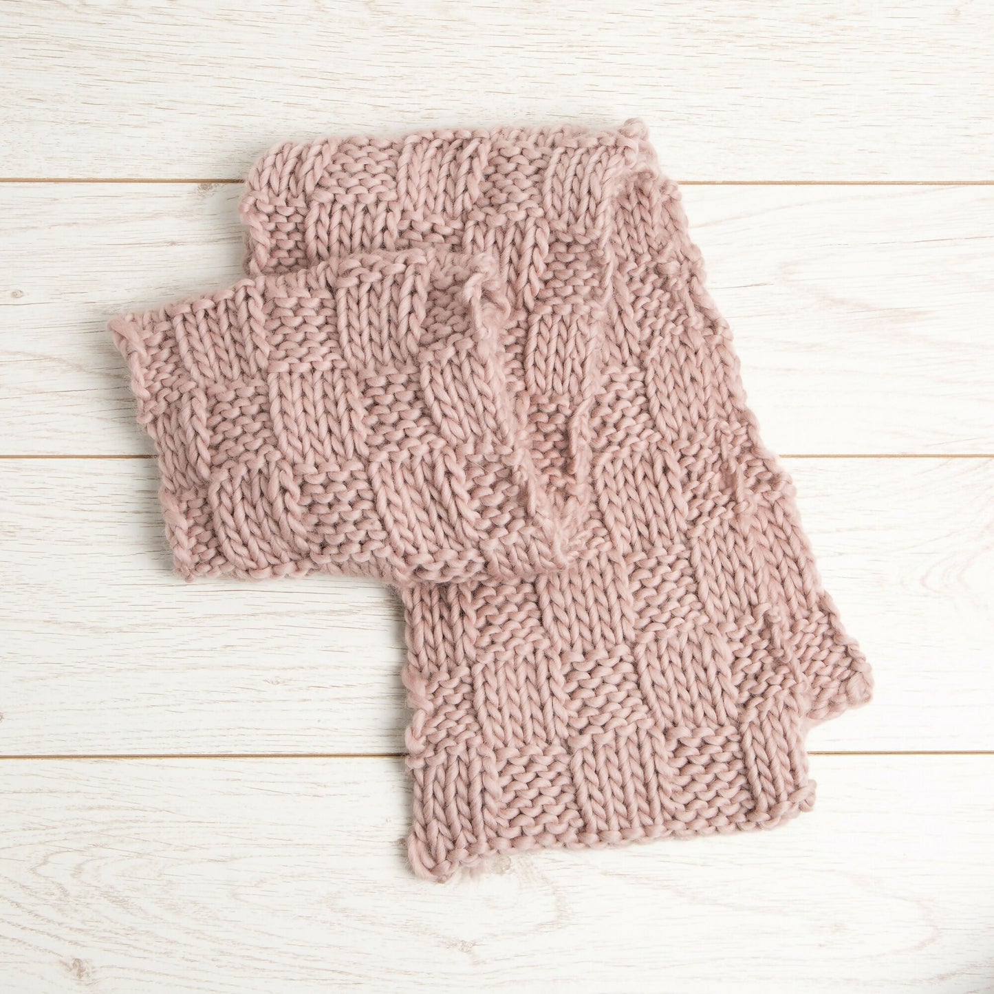 Absolute Beginners Scarf Mink Finished Image 2