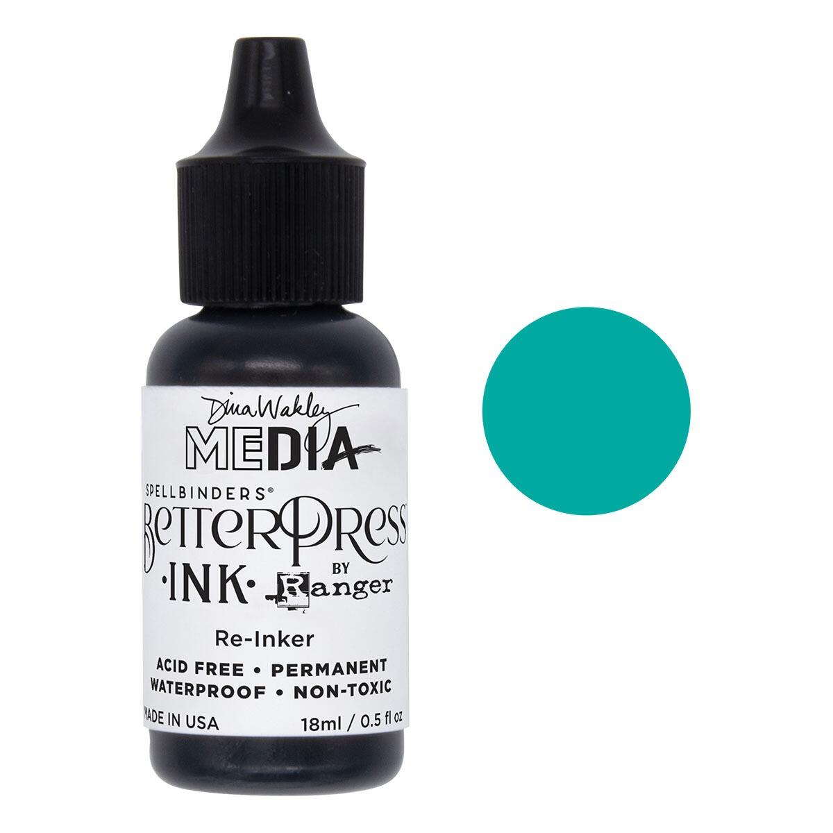 Malachite BetterPress Reinker by Dina Wakley