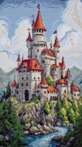 Abris Art. Among the Clouds Cross Stitch Kit