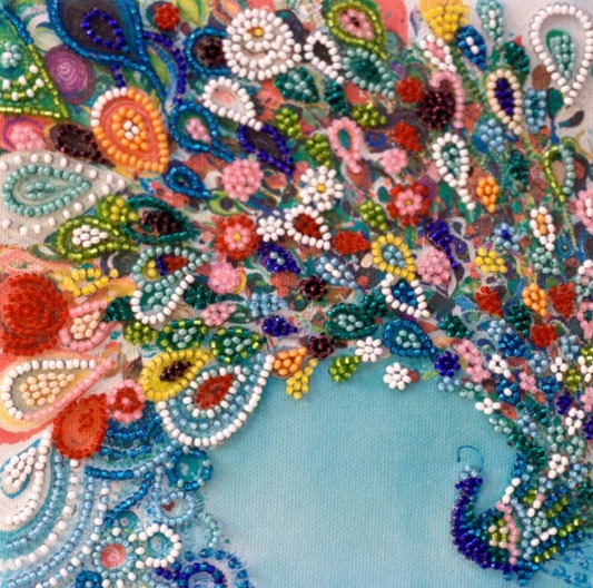 Abris Art. Coloured Tail Beading Kit