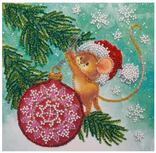 Abris Art. Decorating Christmas Tree Beading Kit -  Abris. Art - 1