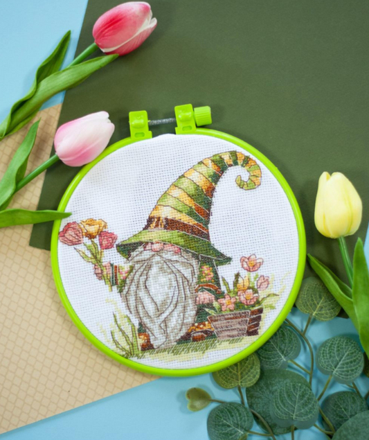 Abris Art. Florist Cross Stitch Kit