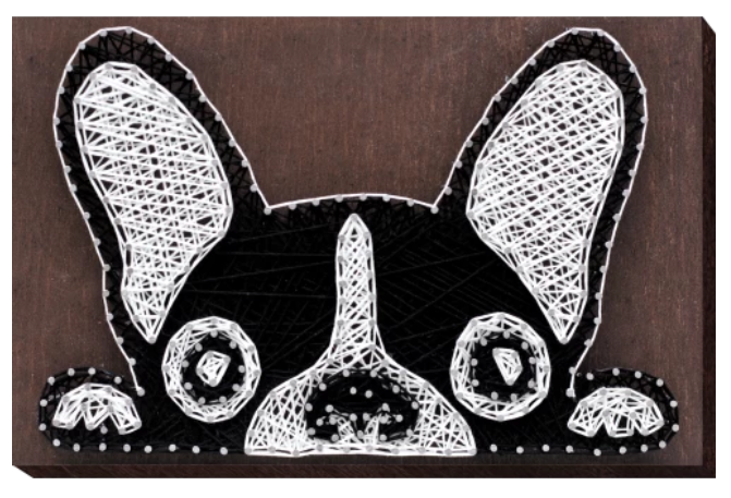 Abris Art. French Bulldog String Art Kit -  Abris. Art - 1