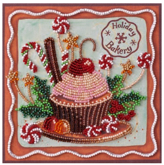 Abris Art. Holiday sweets Beading Kit
