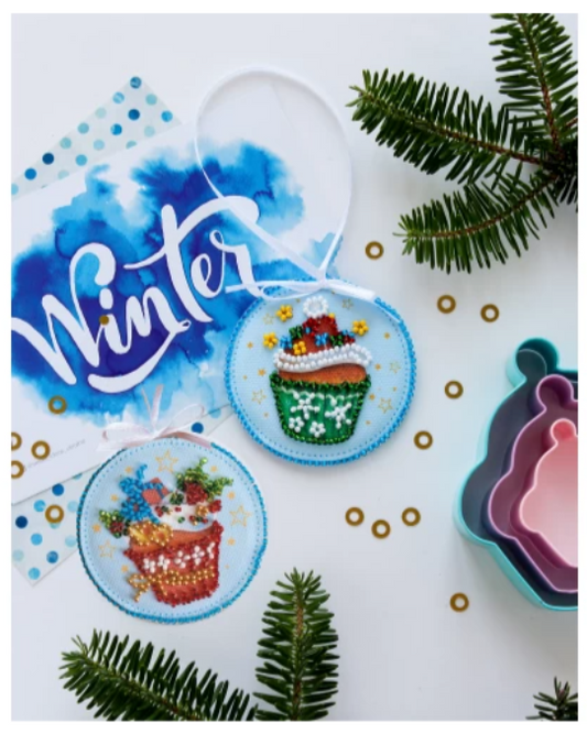 Abris Art. New Year Sweets Beading Kit -  Abris. Art - 1