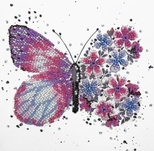 Abris Art. Pink Wings Beading Kit -  Abris. Art - 1